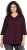Ulla Popken Mixed Pattern Stripe 3/4 Sleeve Tee Black - Tricouri imprimate pentru femei - 