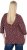 Ulla Popken Gingerbread Print 3/4 Sleeve Tee Plum - Tricouri - 