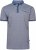 Kam Jeans 5525 Raised Dobby Fabric Polo with Tipping Indigo - Tricouri polo - Tricouri Polo Bărbați Mărimi Mari