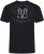 Kam Jeans 5793 Cedar Creek Reverse Print Tee Black - Tricouri - Tricouri Bărbați Mărimi Mari