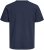 Jack & Jones College Logo Crew Neck T-Shirt Blue - Tricouri - Tricouri Bărbați Mărimi Mari