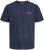 Jack & Jones College Logo Crew Neck T-Shirt Blue - Tricouri - Tricouri Bărbați Mărimi Mari