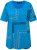 Ulla Popken Paisley A-Line Short Sleeve Tee Sapphire Blue - Tricouri imprimate pentru femei - 