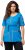 Ulla Popken Paisley A-Line Short Sleeve Tee Sapphire Blue - Tricouri imprimate pentru femei - 