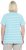 Ulla Popken Palm Tree Embroidered Tee Deep Aqua - Tricouri imprimate pentru femei - 