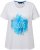 Ulla Popken BISOUS Short Sleeve Graphic Tee Snow White - Tricouri imprimate pentru femei - 