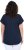 Ulla Popken Metallic Animal Cap Sleeve Graphic Tee Navy - Tricouri imprimate pentru femei - 