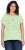 Ulla Popken Metallic Animal Cap Sleeve Graphic Tee Green - Tricouri imprimate pentru femei - 