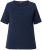 Ulla Popken TRUE Lettering Short Sleeve Tee Navy Blue - Tricouri imprimate pentru femei - 