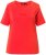 Ulla Popken TRUE Lettering Short Sleeve Tee Neon Red - Tricouri imprimate pentru femei - 