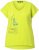 Ulla Popken Half-Sleeve A-line V-Neck Boat Pattern T-Shirt Lime - Tricouri imprimate pentru femei - 