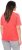 Ulla Popken Easy Short Sleeve Acid Wash Graphic Tee Light Red - Tricouri imprimate pentru femei - 