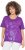Ulla Popken Marine Print Short Sleeve Tee Purple - Tricouri imprimate pentru femei - 
