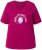 Ulla Popken Shell Picker Club Short Sleeve Graphic Tee Magnolia Red - Tricouri imprimate pentru femei - 