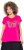 Ulla Popken Free Spirit Butterfly Cap Sleeve Graphic Tee Magenta Pink - Tricouri imprimate pentru femei - 