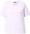 Ulla Popken Abstract Animal Print Short Sleeve Tee Lavender - Tricouri imprimate pentru femei - 