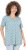 Ulla Popken Tile Print Short Sleeve Pleated Tee Light Moss Green - Tricouri imprimate pentru femei - 