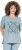 Ulla Popken Paisley Short Sleeve Graphic Tee Light Moss Green - Tricouri imprimate pentru femei - 