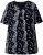 Ulla Popken Letter Print Short Sleeve Tee Black - Tricouri imprimate pentru femei - 