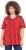 Ulla Popken Letter Print Short Sleeve Tee Red - Tricouri imprimate pentru femei - 