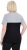Ulla Popken Nostalgic Escape Performance T-Shirt Black - Tricouri imprimate pentru femei - 