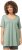 Ulla Popken Essential Front Pleat Tee Light Moss Green - Tricouri - 