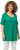 Ulla Popken Essential Front Pleat Tee Emerald Green - Tricouri - 