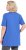 Ulla Popken Essential Front Pleat Tee Peacock Blue - Tricouri - 