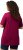 Ulla Popken Essential Front Pleat Tee Magnolia Red - Tricouri - 