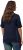 Ulla Popken Piping Accent Functional UVP 50+ Stretch Knit Top Navy Blue - Tricouri - 