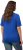 Ulla Popken Piping Accent Functional UVP 50+ Stretch Knit Top Royal Blue - Tricouri - 