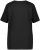 Ulla Popken Essential Notch Neck Stretch Tee Black - Tricouri - 