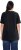 Ulla Popken Essential Notch Neck Stretch Tee Black - Tricouri - 