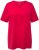 Ulla Popken Essential Notch Neck Stretch Tee Red - Tricouri - 