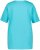 Ulla Popken Essential Notch Neck Stretch Tee Deep Aqua - Tricouri - 