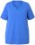 Ulla Popken Essential Notch Neck Stretch Tee Peacock Blue - Tricouri - 