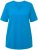 Ulla Popken Essential Notch Neck Stretch Tee Sapphire Blue - Tricouri - 