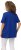 Ulla Popken Essential Notch Neck Stretch Tee Cobalt Blue - Tricouri - 