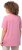 Ulla Popken Essential Notch Neck Stretch Tee Light Pink - Tricouri - 