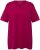 Ulla Popken Essential Notch Neck Stretch Tee Magnolia Red - Tricouri - 