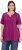 Ulla Popken Essential Notch Neck Stretch Tee Berry - Tricouri - 