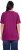 Ulla Popken Essential Notch Neck Stretch Tee Berry - Tricouri - 