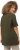 Ulla Popken Essential Square Neck Stretch Tee Forest Green - Tricouri - 
