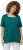 Ulla Popken Essential Square Neck Stretch Tee Emerald - Tricouri - 