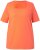 Ulla Popken Essential Square Neck Stretch Tee Coral Pink - Tricouri - 