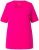 Ulla Popken Essential Square Neck Stretch Tee Magenta Pink - Tricouri - 