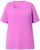 Ulla Popken Essential Square Neck Stretch Tee Cool Pink - Tricouri - 