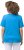 Ulla Popken Double Layer Rounded V-Neck Slim Fit Tee Sapphire Blue - Tricouri - 