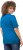 Ulla Popken Double Layer Rounded V-Neck Slim Fit Tee Medium Blue - Tricouri - 