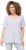 Ulla Popken Textured Striped Short Sleeve Tee Snow White - Tricouri - 